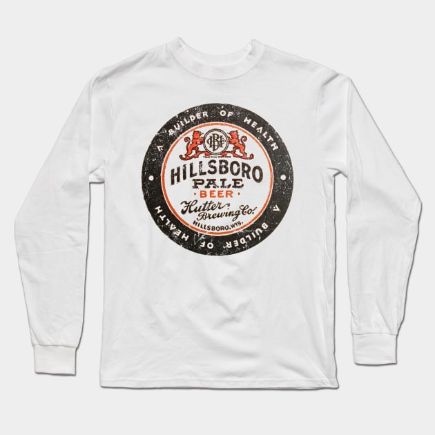 Hillsboro Beer Long Sleeve T-Shirt by MindsparkCreative